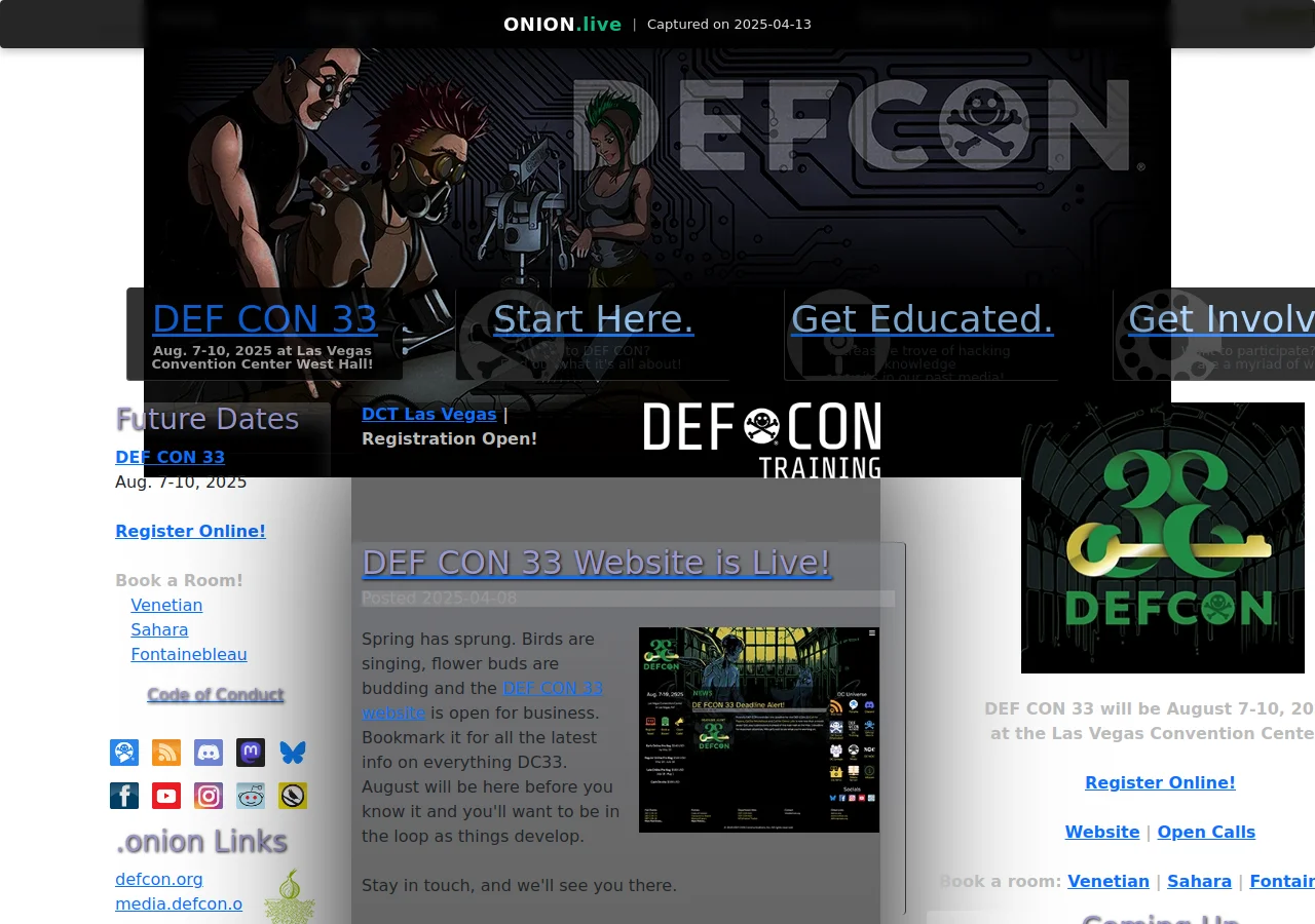 Def Con screenshot